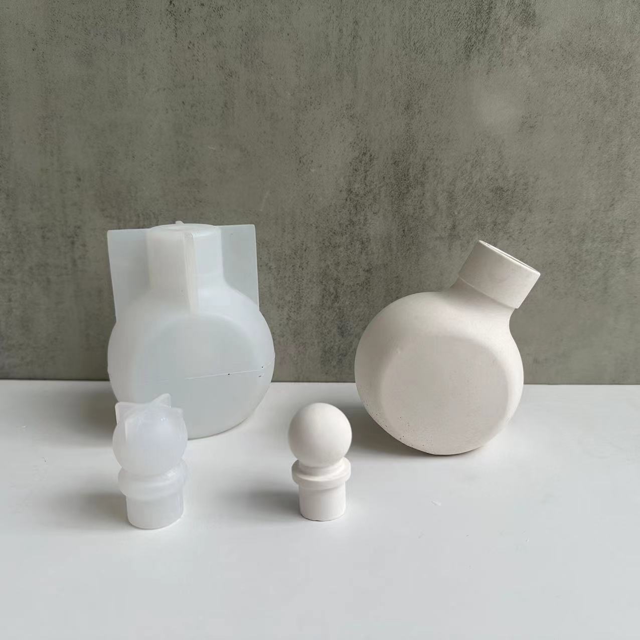 Candle Making And Perfume - Siliconen mal voor parfumfles vaas epoxyhars,