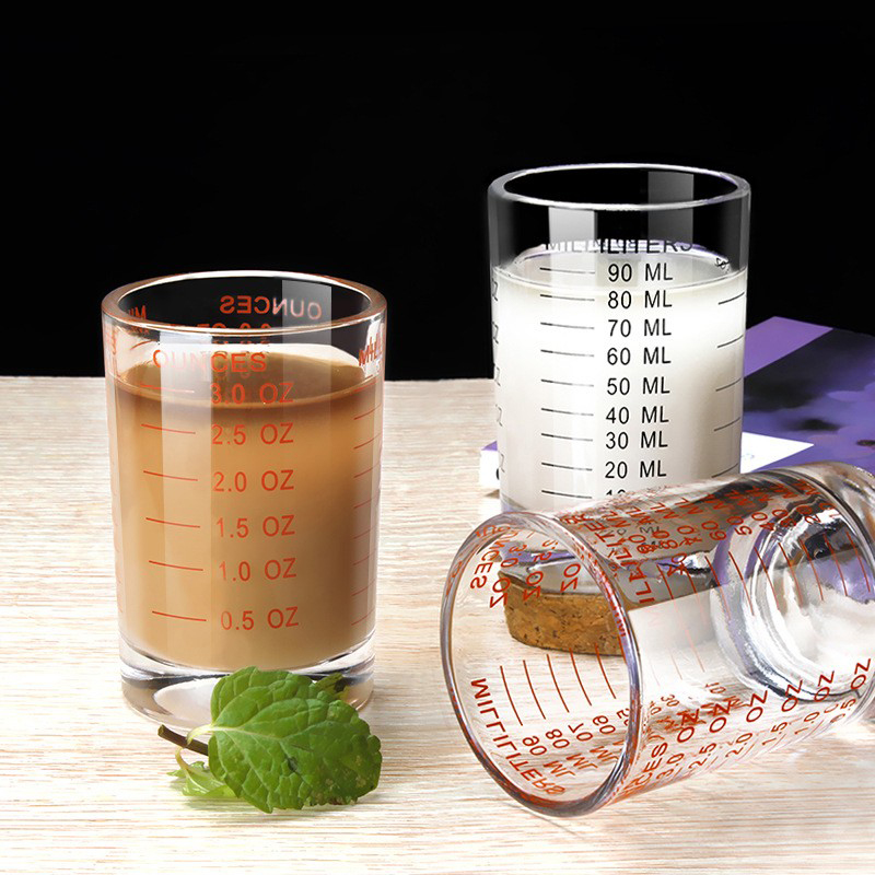 Candle Making Jug - 90/120Ml Hittebestendige Glazen Maatbeker Melkjigger Glazen