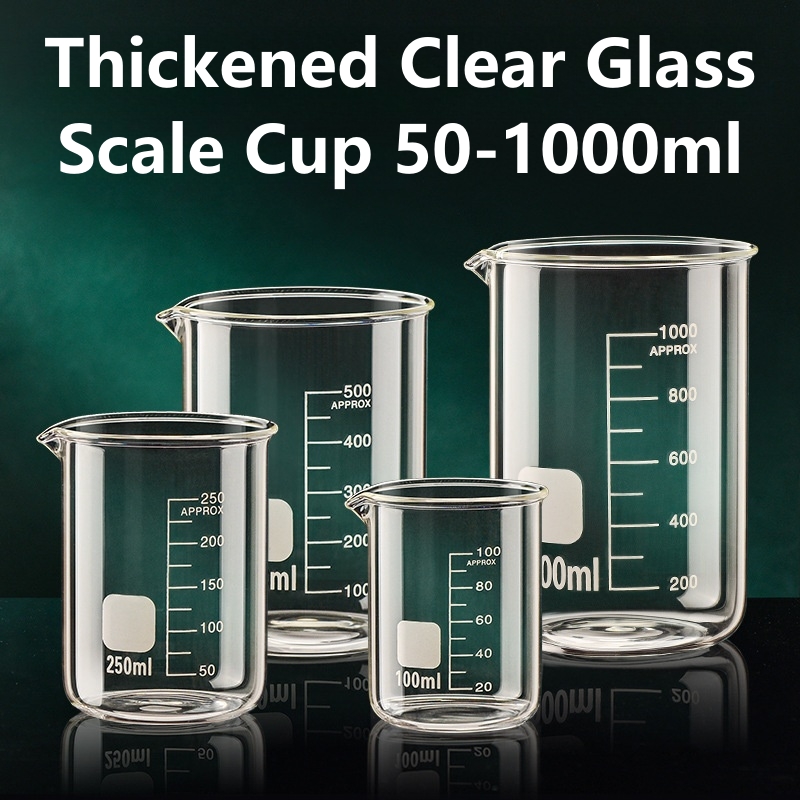 Candle Making Jug - 50-1000 ml Combinatieset Hoge Borosilicaatglas Maatbeker