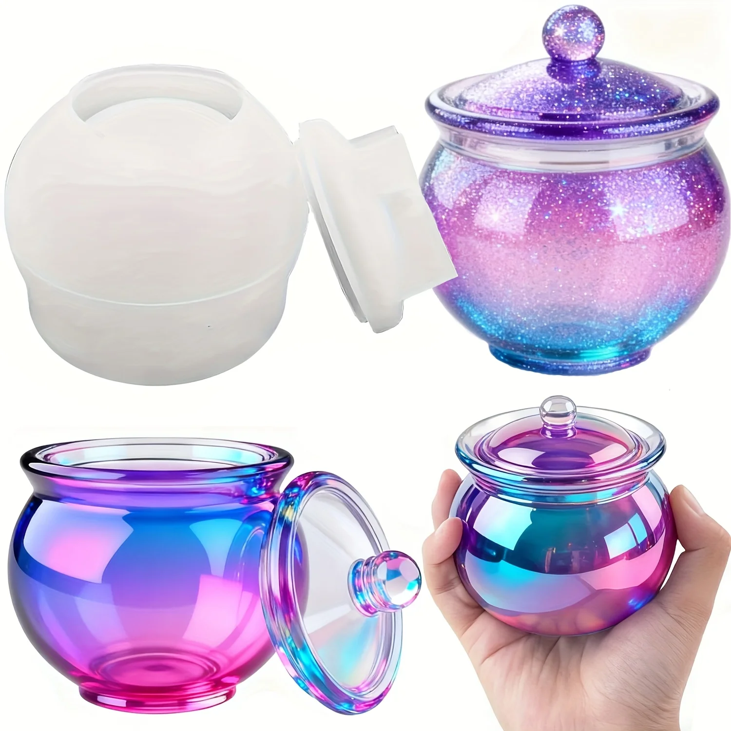 Candle Making Jug - 1 set ronde hars kunnen mallen