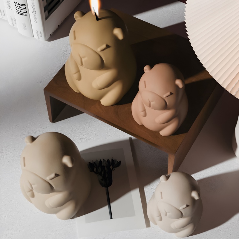 Capibara Pudding Bakken Silico - Candle Making Tutorial recensie en prijs