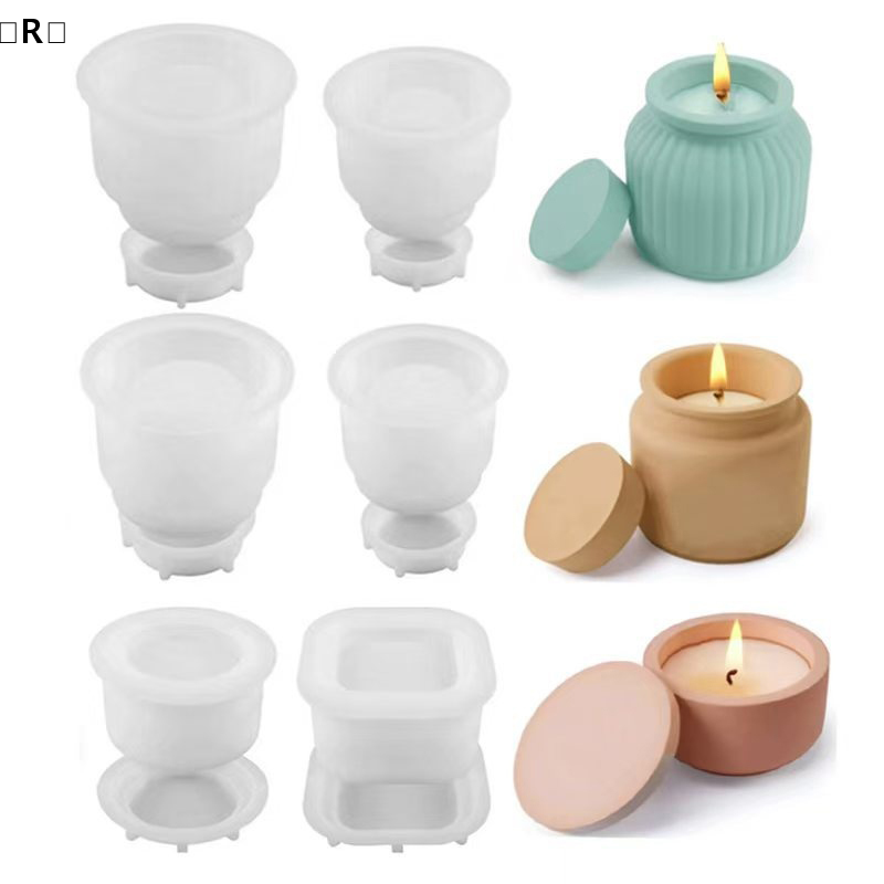 ómR Parque1set DIY kaarspot si - Candle Making Jars With Lids recensie en prijs