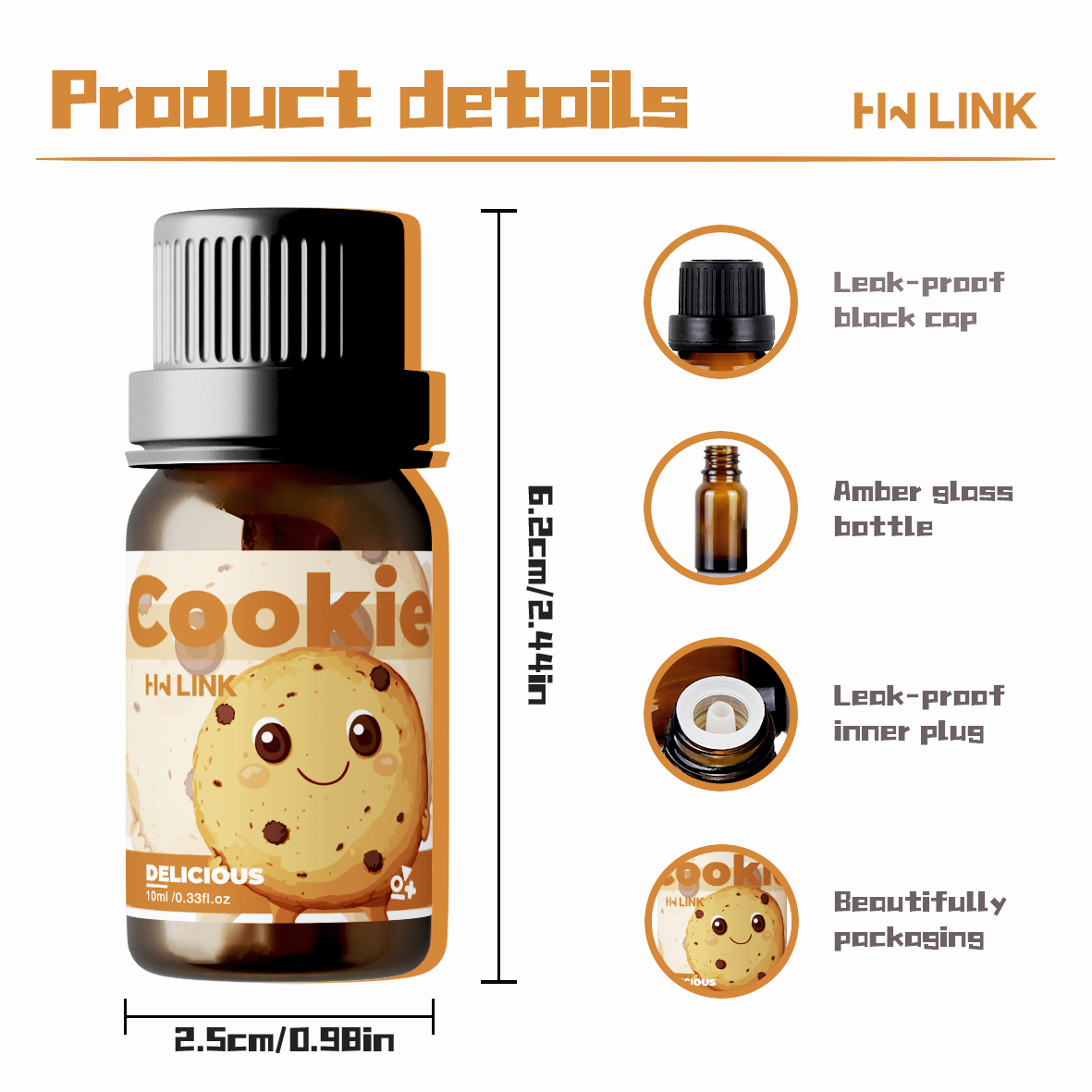 10ml Koekjesgeur-oliën voor he - Candle Making Kits recensie en prijs