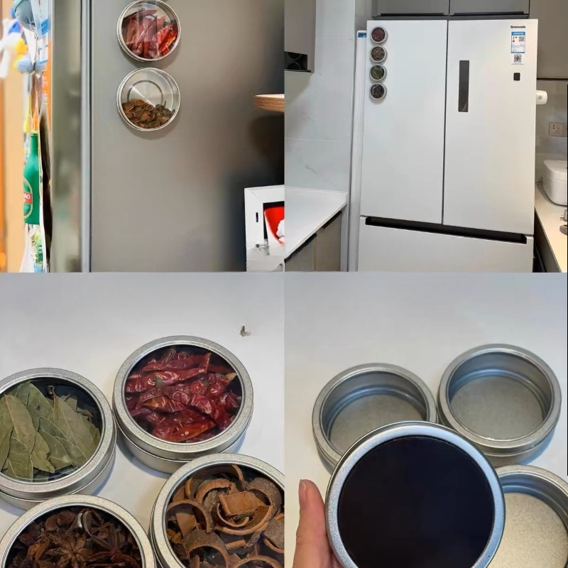 Magnetische kruidenpotjes met  - Tin Container Lid recensie en prijs