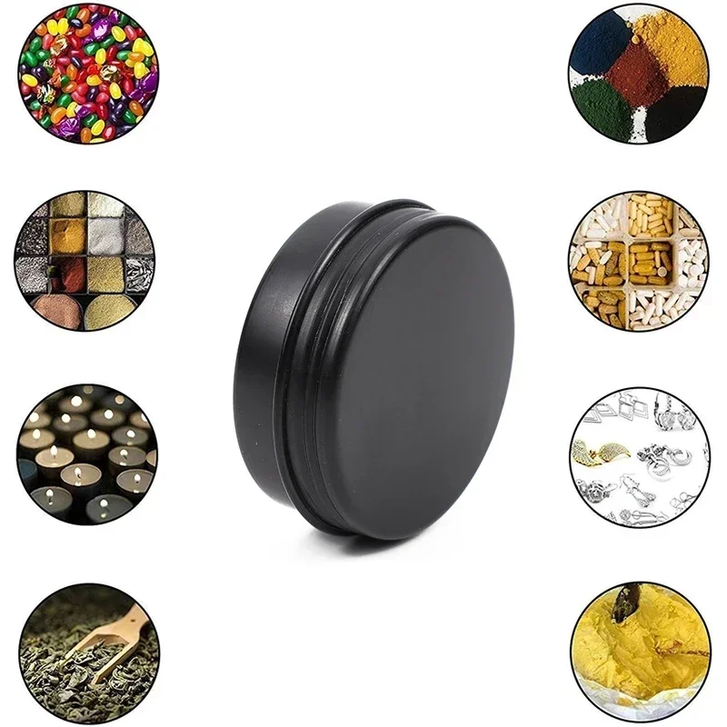 50 Stuks Zwarte Lege Kaars Pot - Tin Container Lid recensie en prijs