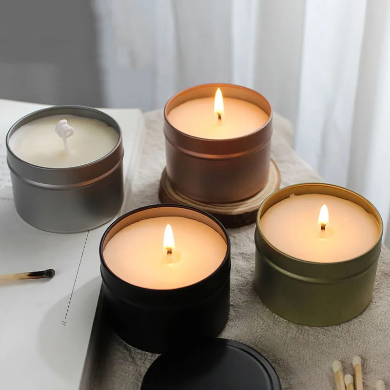 Ronde aluminium kaarsenblikken - Candle Making Jars With Lids recensie en prijs