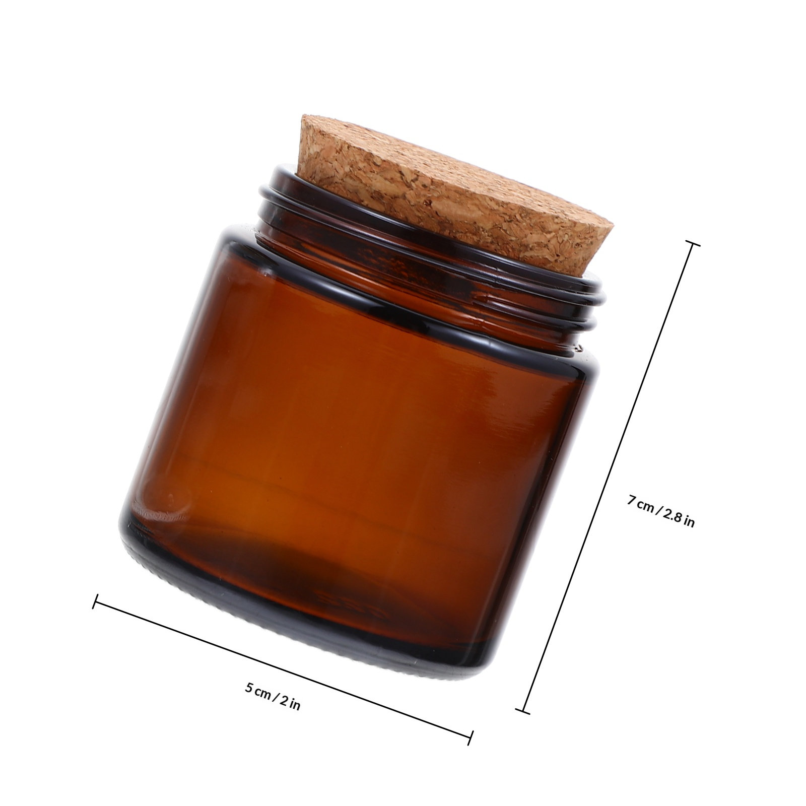 Set van 4 hoogwaardige glazen  - Candle Making Jars With Lids recensie en prijs