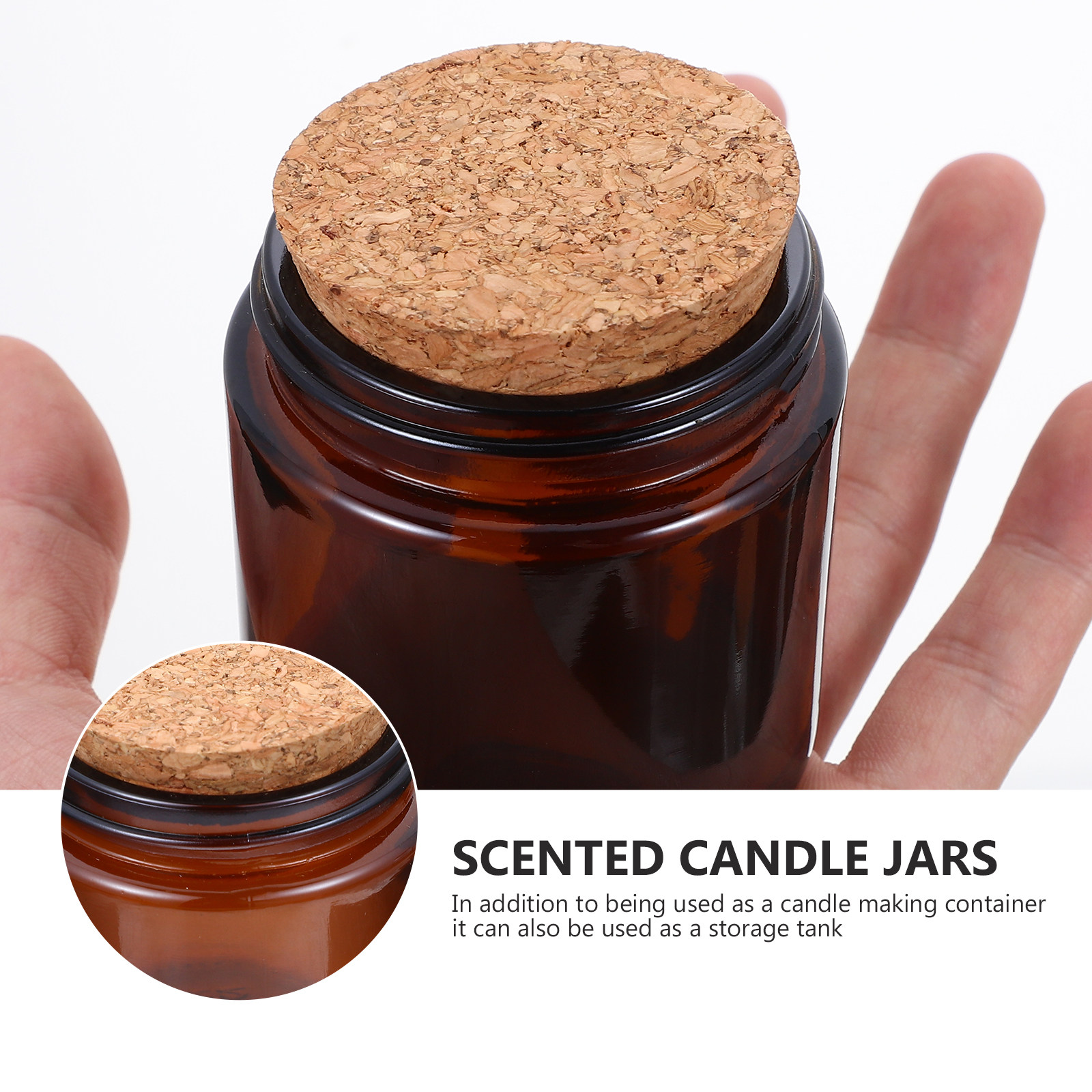 Set van 4 hoogwaardige glazen  - Candle Making Jars With Lids recensie en prijs