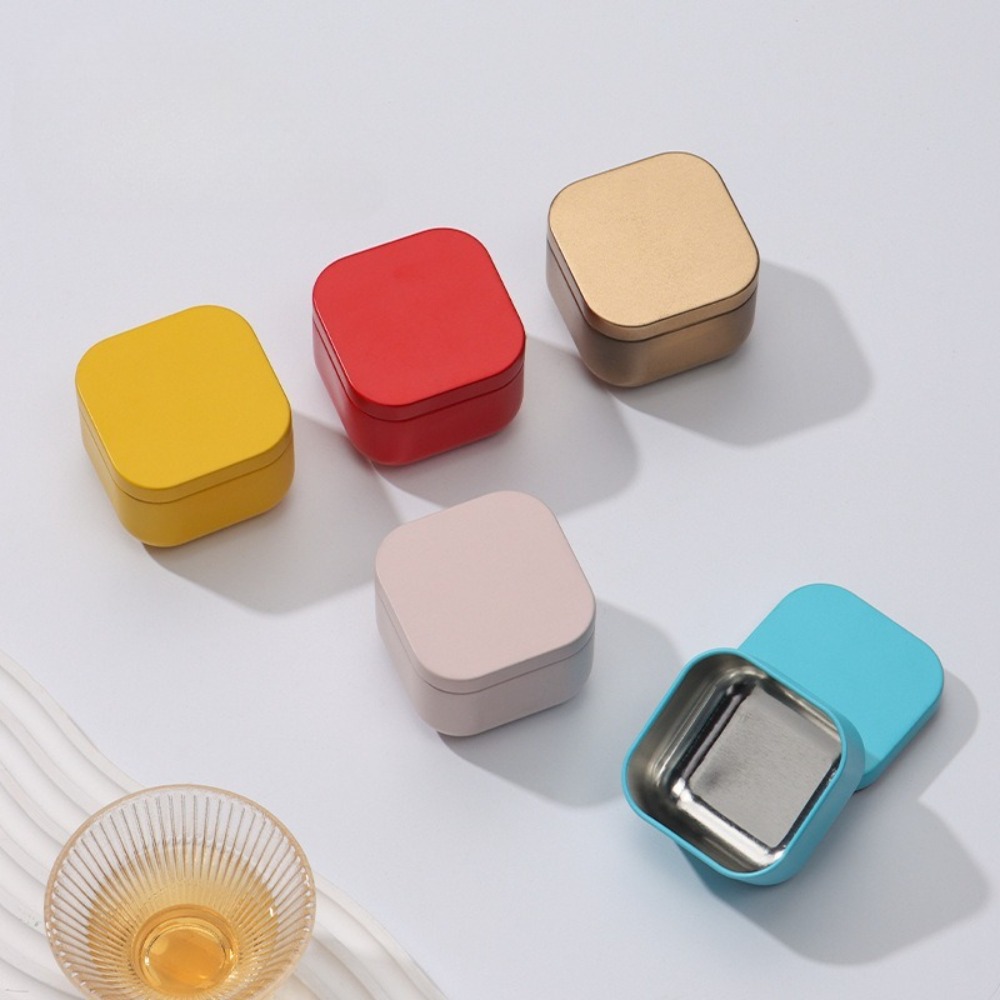 20 stuks lege vierkante kaarse - Tin Container Lid recensie en prijs