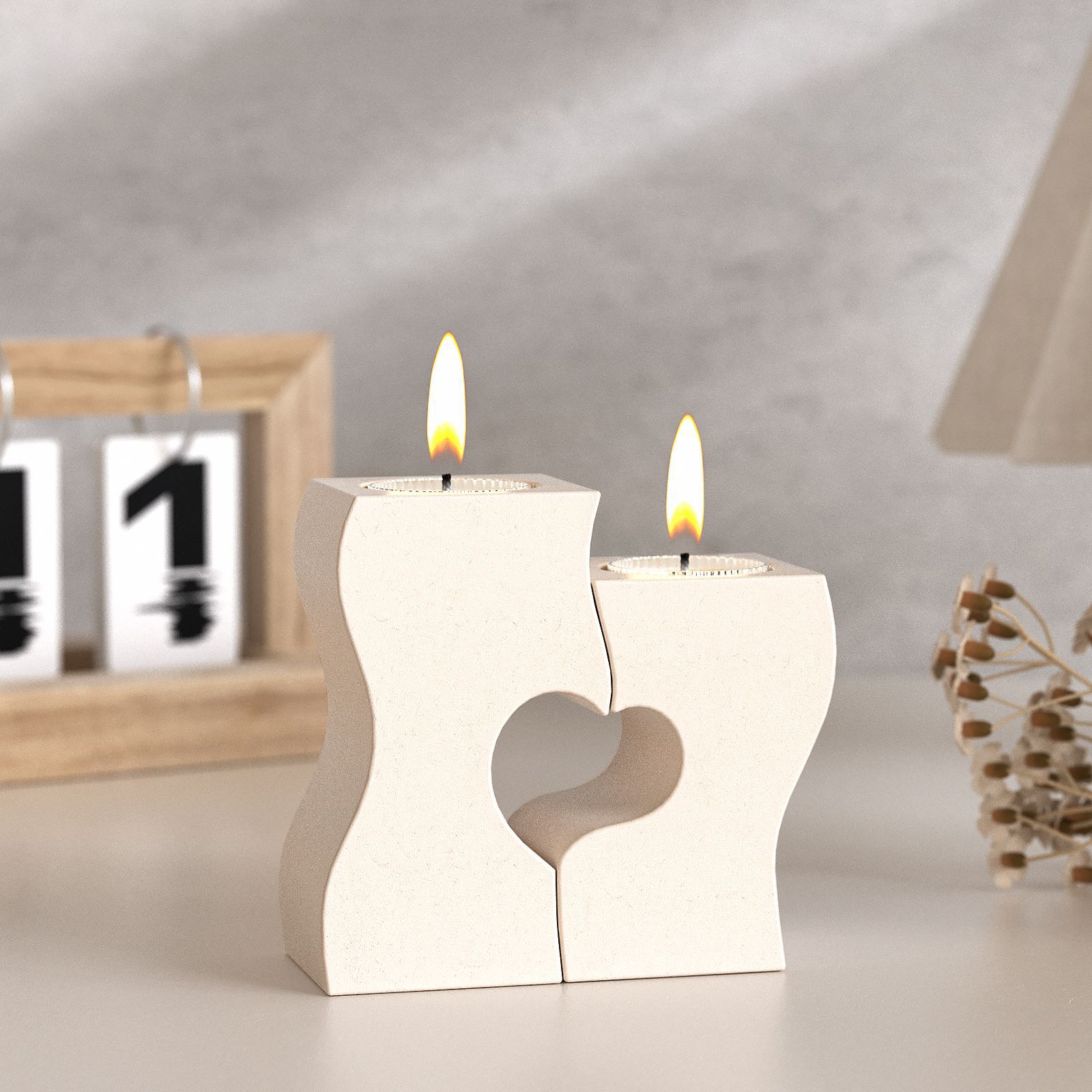 S Hart Kandelaar Siliconen Mal - Candle Making Tutorial recensie en prijs