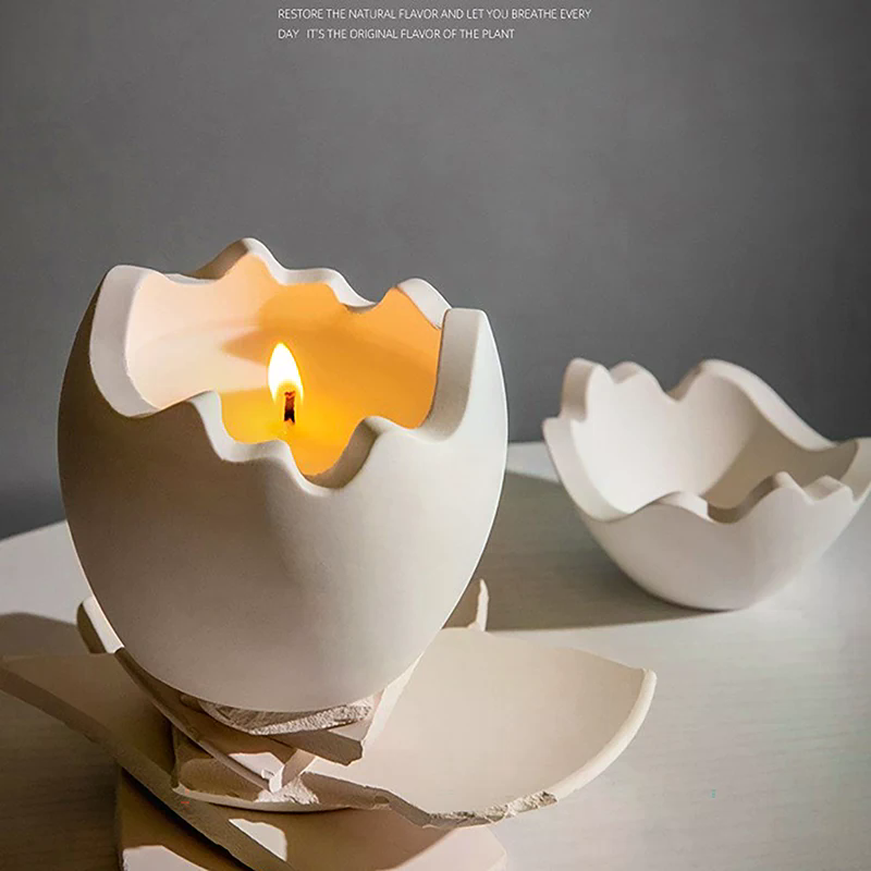Nieuwe eivormige kaarsenpot ma - Candle Making Jars With Lids recensie en prijs