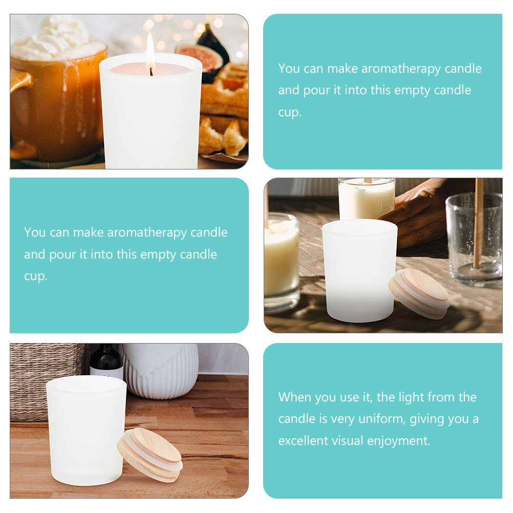 Lege glazen potten, glazen con - Candle Making Jars With Lids recensie en prijs