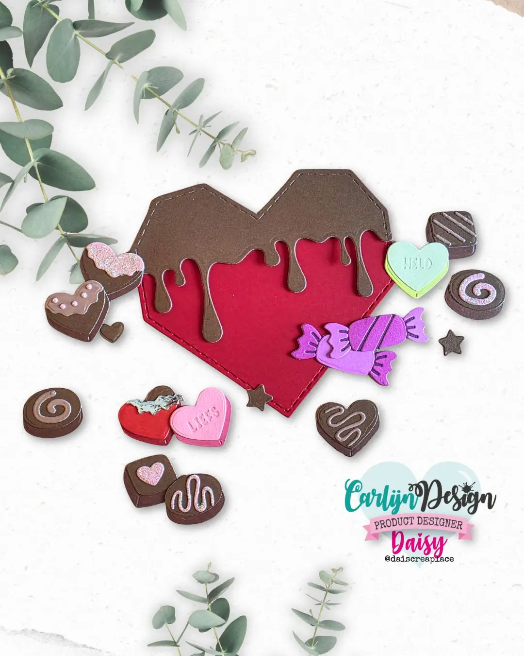 Verjaardagskaars Hart Choco Ca - Candle Making And Perfume recensie en prijs