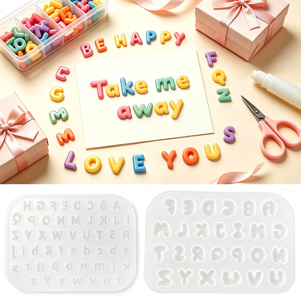 2 stuks mini letter siliconen  - Candle Making Kits recensie en prijs