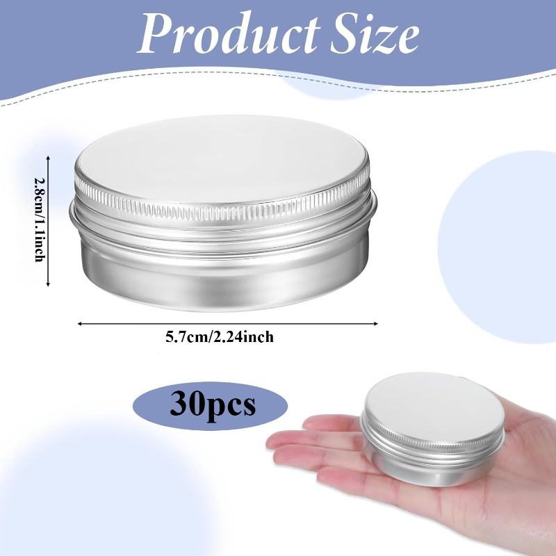 30 stuks schroefdop ronde blik - Tin Container Lid recensie en prijs
