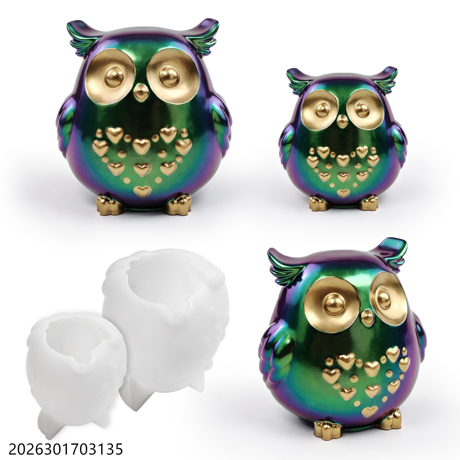 Uil siliconen mal 3D vogelvorm - Candle Making Tutorial recensie en prijs