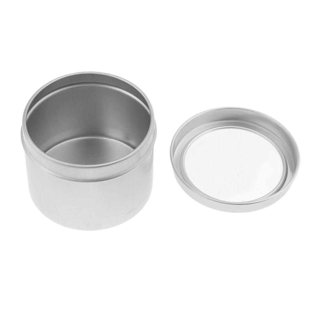Lege cosmetische potjes, alumi - Tin Container Lid recensie en prijs